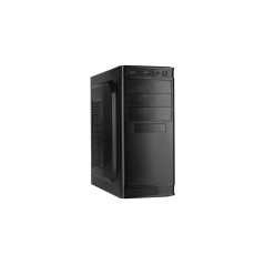 Inter-Tech IT-5905 ATX Tower Case - Stylish Black Design Without PSU - High-Quality Build for Optimal Performance